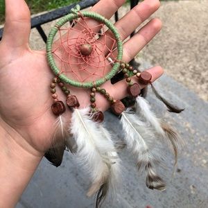 Unakite dream catcher